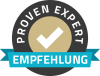 Proven Expert Empfehlung